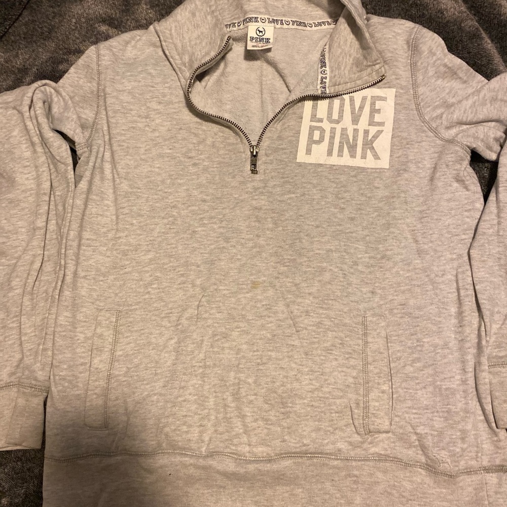 Pink crew neck